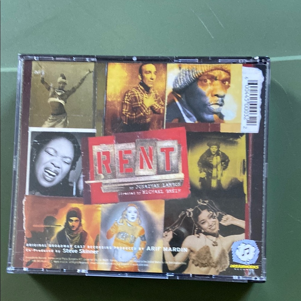 Original Broadway cast RENT double CD